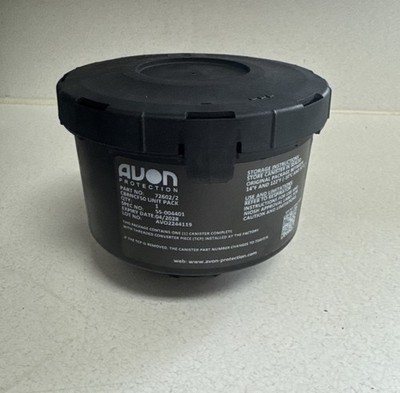 New Avon Protection Gas Mask Filter Canister 72602/2 Expire 4/2028