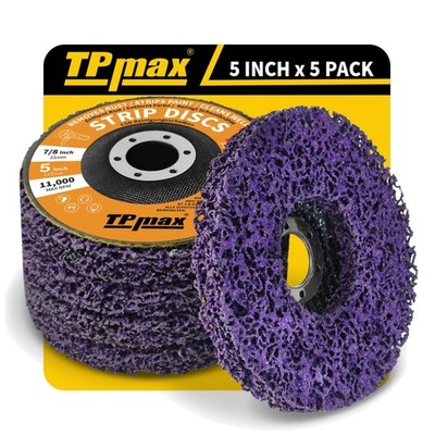 Purple 5'' Stripping Discs Rust Paint Removal - 5 Pack