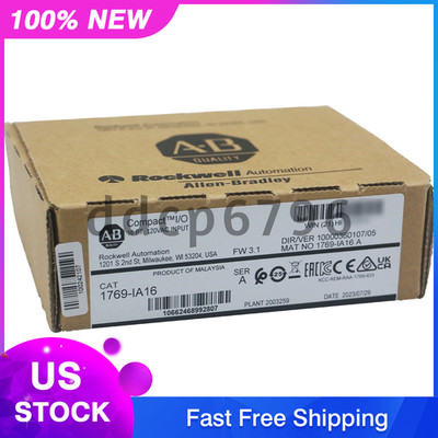 Allen Bradley 1769-IA16 CompactLogix 16 Pt 120VAC D/I Module New Brand AB