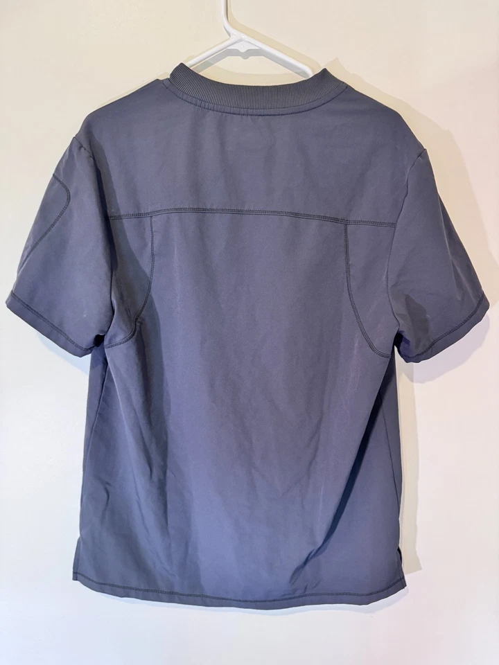 Dickies Dynamix Men’s Scrub Set Navy V-Neck Top & Pants Stretch Size M - Image 3 of 4