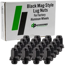 Black Lug Nuts Compatible with Toyota-Lexus | 90942-01058 | Set of 20