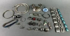 Sterling Silver Jewelry Lot Necklaces Bracelets Pendants Rings Vintage Estate NR