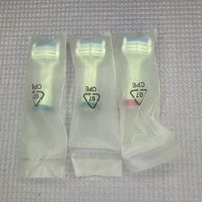 New Triple Bristle Toothbrush Replacement Brush Heads (2) Blue (1) Pink Head Lot