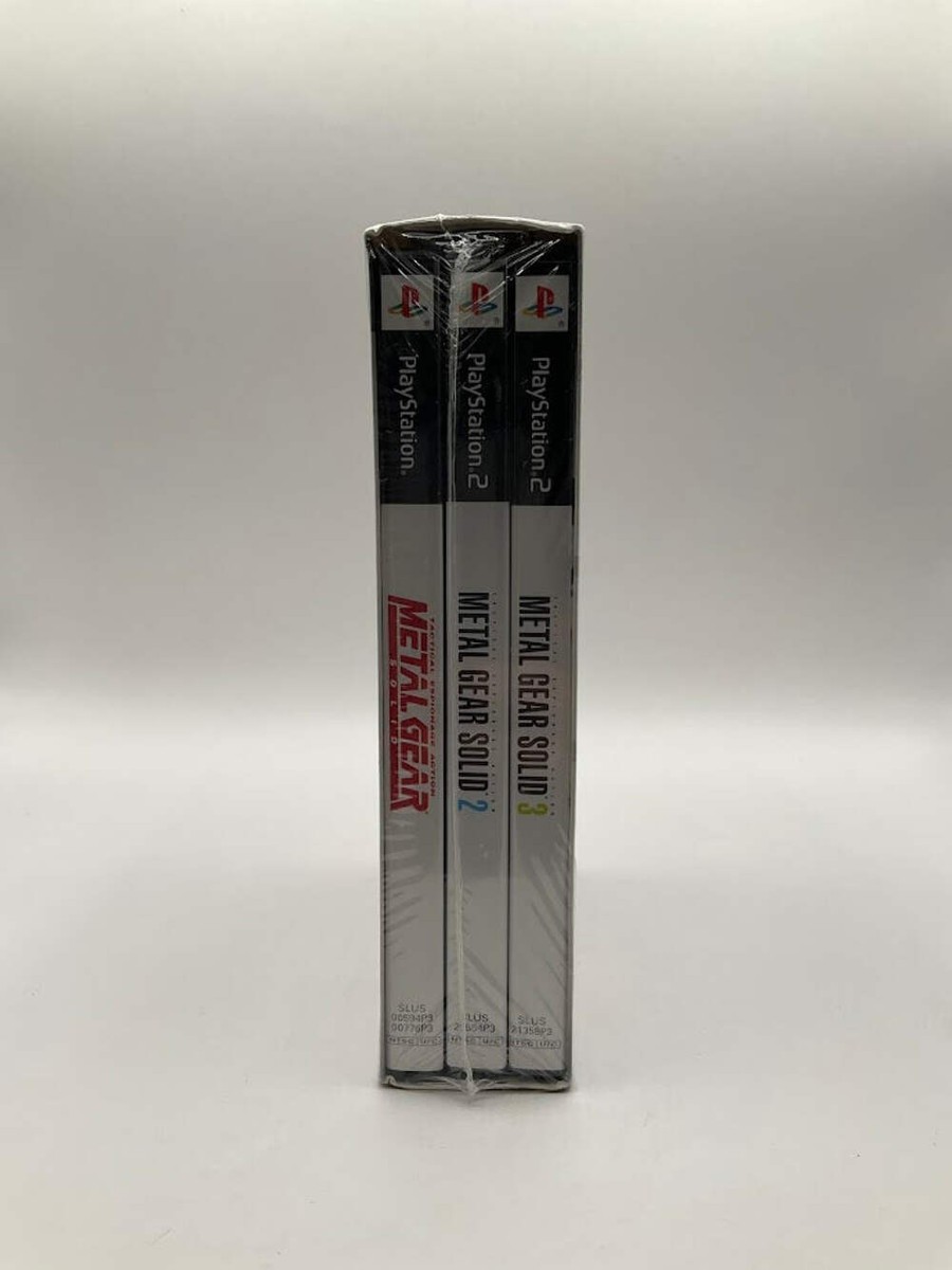 Metal Gear Solid Essential Collection Playstation 2 Sealed | eBay