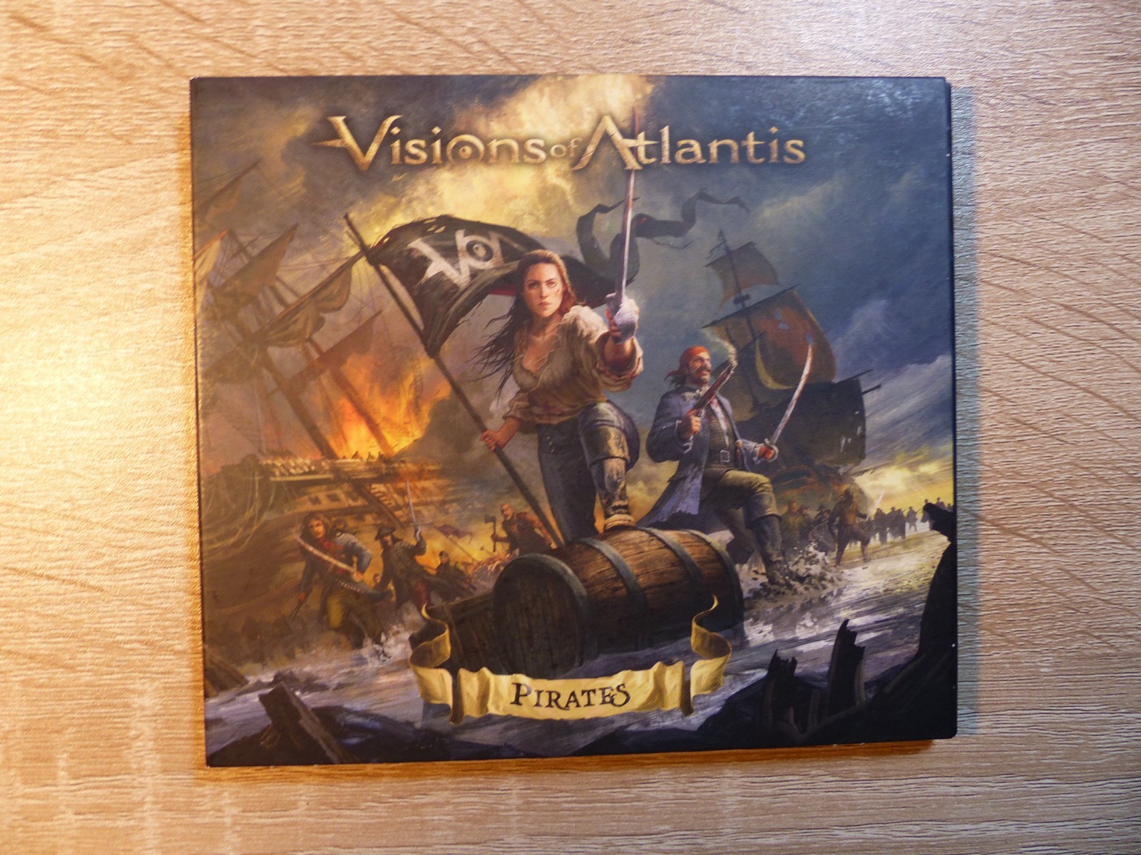 Visions of Atlantis:  Pirates (CD) Album Digipak - UNPLAYED
