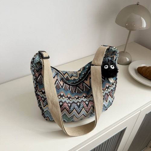 Casual Saddle Bag Large Capacity Shoulder Bag Hot Sale Totes Bag Daily Life - Picture 5 of 22