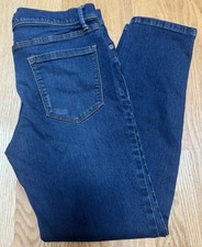 FREE PEOPLE "We The Free" High Rise Ankle Skinny Jeans Dark Wash Women's Size 29