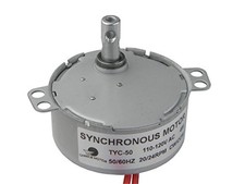 TYC-50 Small Synchronous Gear Motor 110V AC 20 20-24r/min 7mm Shaft CW/CCW