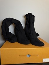 Unisa Black Over the Knee Faux Suede Heeled Boots, Size 10M