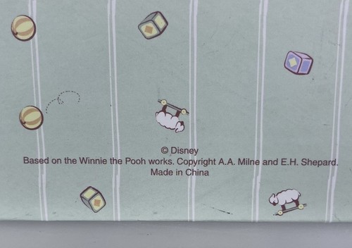 CLASSIC POOH Baby's Memory Box Book Keepsake Album Shower Gift Disneyana NEW - Picture 7 of 9