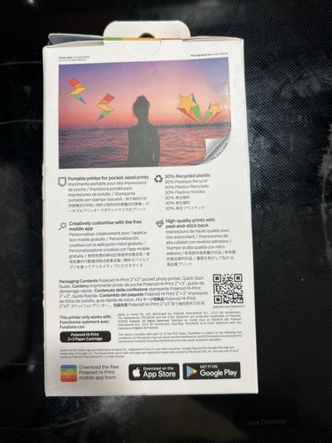 Polaroid Hi-Print Gen 2 2x3 Pocket Photo Printer 009128 - Photo 2/4