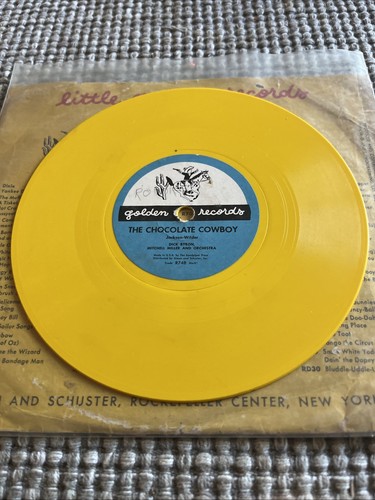 Vintage Golden Record - The Chocolate Cowboy And Daddy's Whistle - Bild 3 von 4