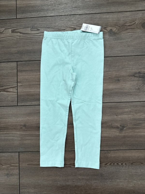 Girls NWT Blue Capri Leggings - Carters - Size 6
