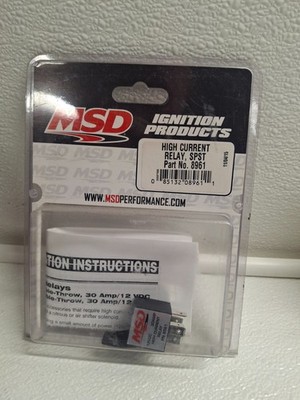 MSD Ignition Products igh Current Relay 8961
