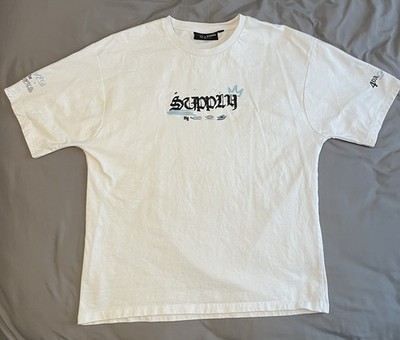Supply & Demand New York City Graphic Print T-Shirt White Size L