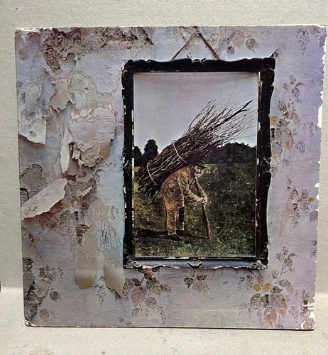 LED ZEPPELIN IV  1971 Vinyl Record LP Original Release SD-7208
