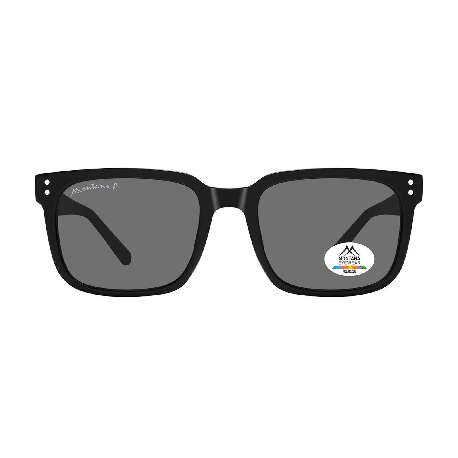 Montana Sunglasses MP196  Black Grey Polarized