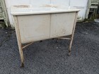Vintage Double Basin Wash Tub w Lid No Leaks Rolls Washtub Cooler Planter Rustic