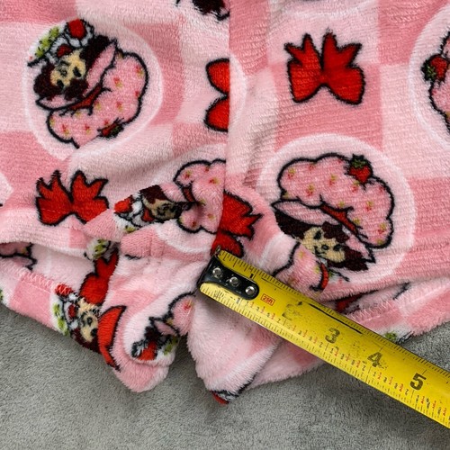 Strawberry Shortcake Shorts Youth Girls XL Soft Loungewear Sleepwear Pink AOP 2” - Picture 4 of 7