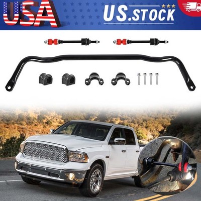 Front Stabilizer Sway Bar Complete Kit For Ram 1500 2011 2012 2013 2014-2018 4WD