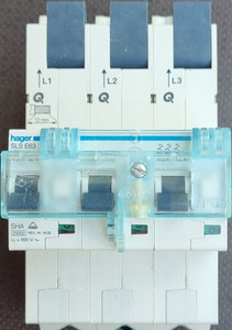 Hager HTS363E SLS Schalter 3P ,E-63 A