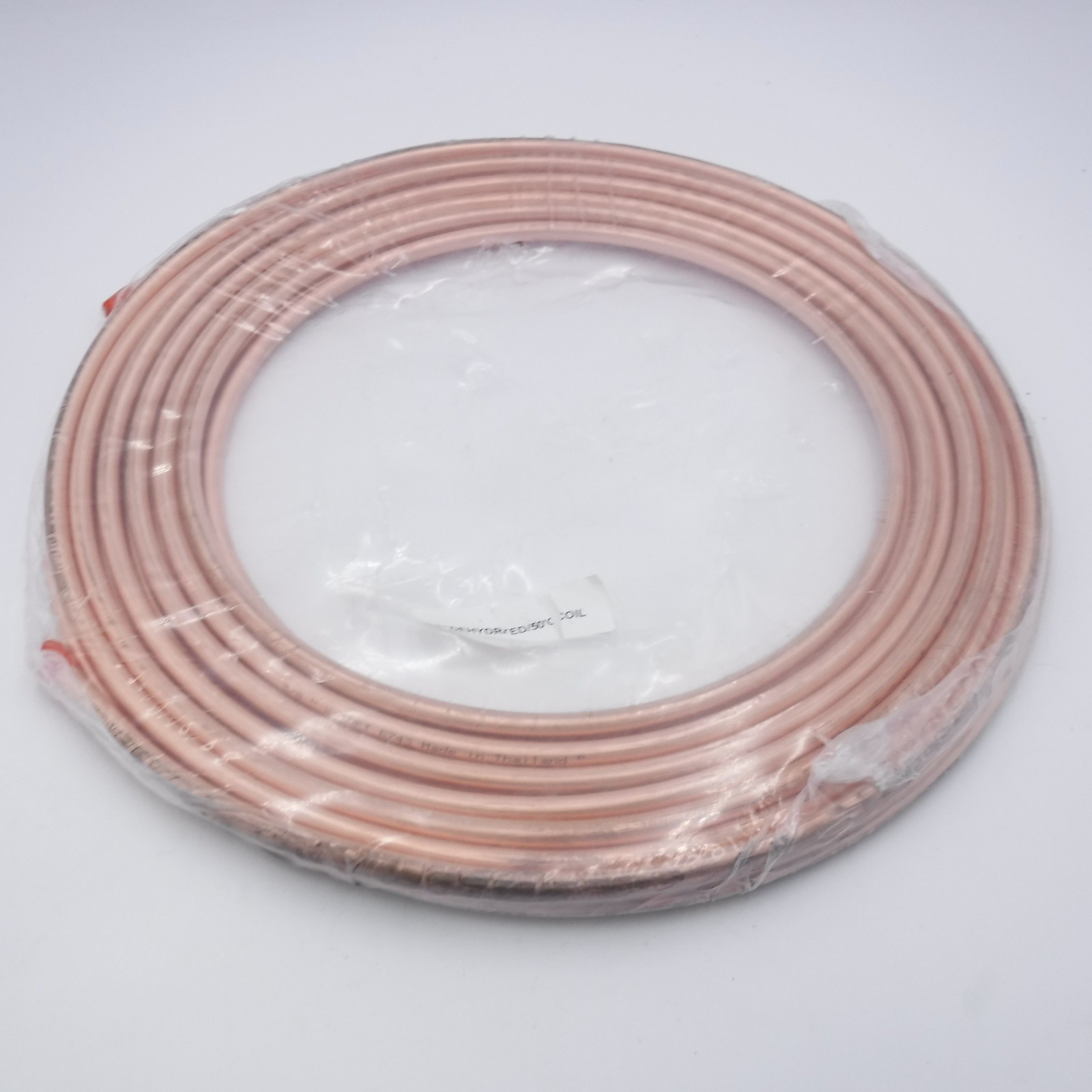 3/8" x 50' Dehydrated Copper Refrigeration Tubing Coil