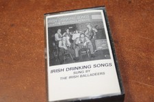 IRISH DRINKING SONGS SUNG BY THE IRISH BALLADEERS CASSETTE TAPE