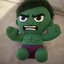 Ty Hulk Beanie Baby 7-inch Plush Stuffed Toy Incredible Hulk Marvel Preowned