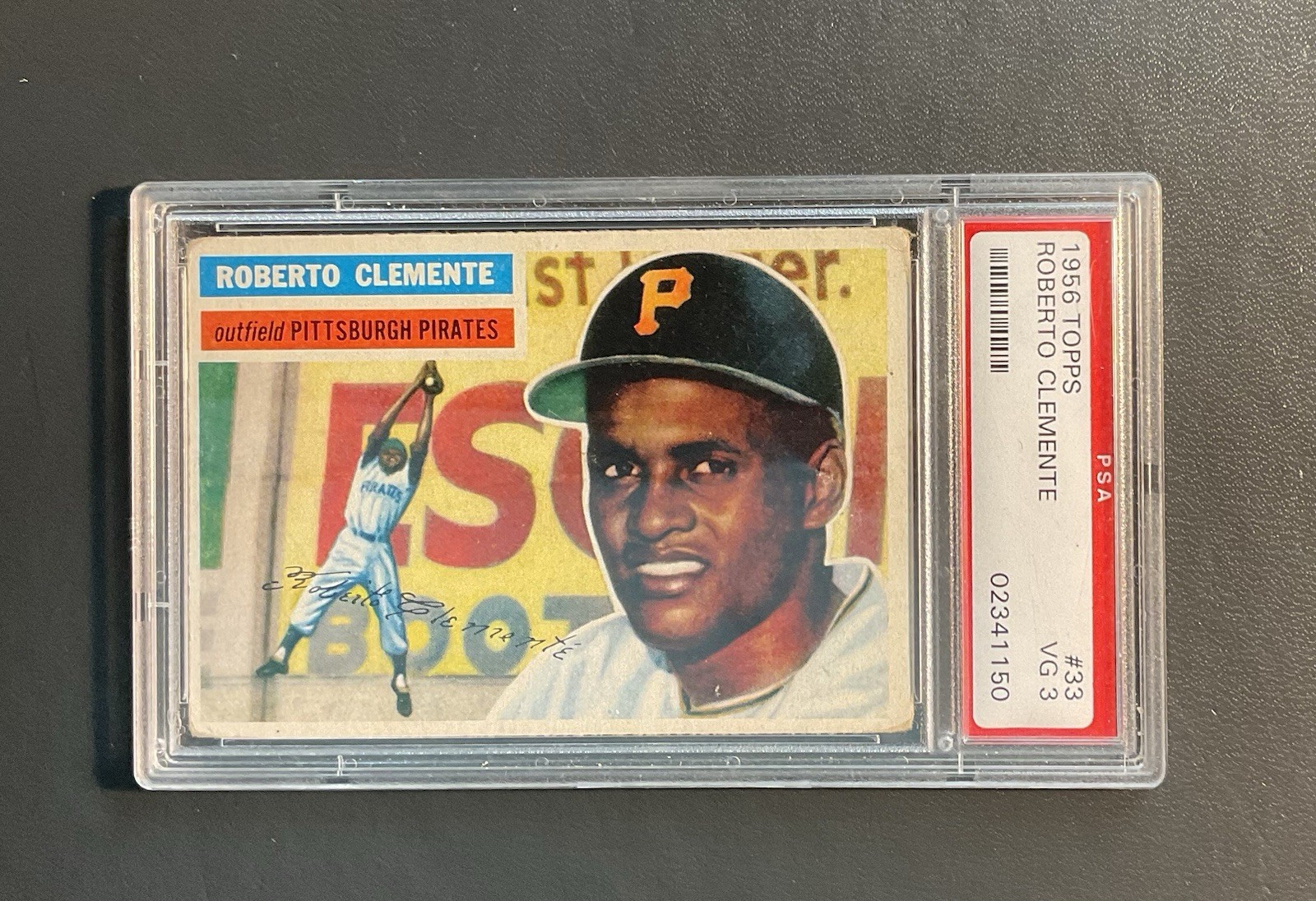 1956 Topps - Roberto Clemente #33 PSA 3