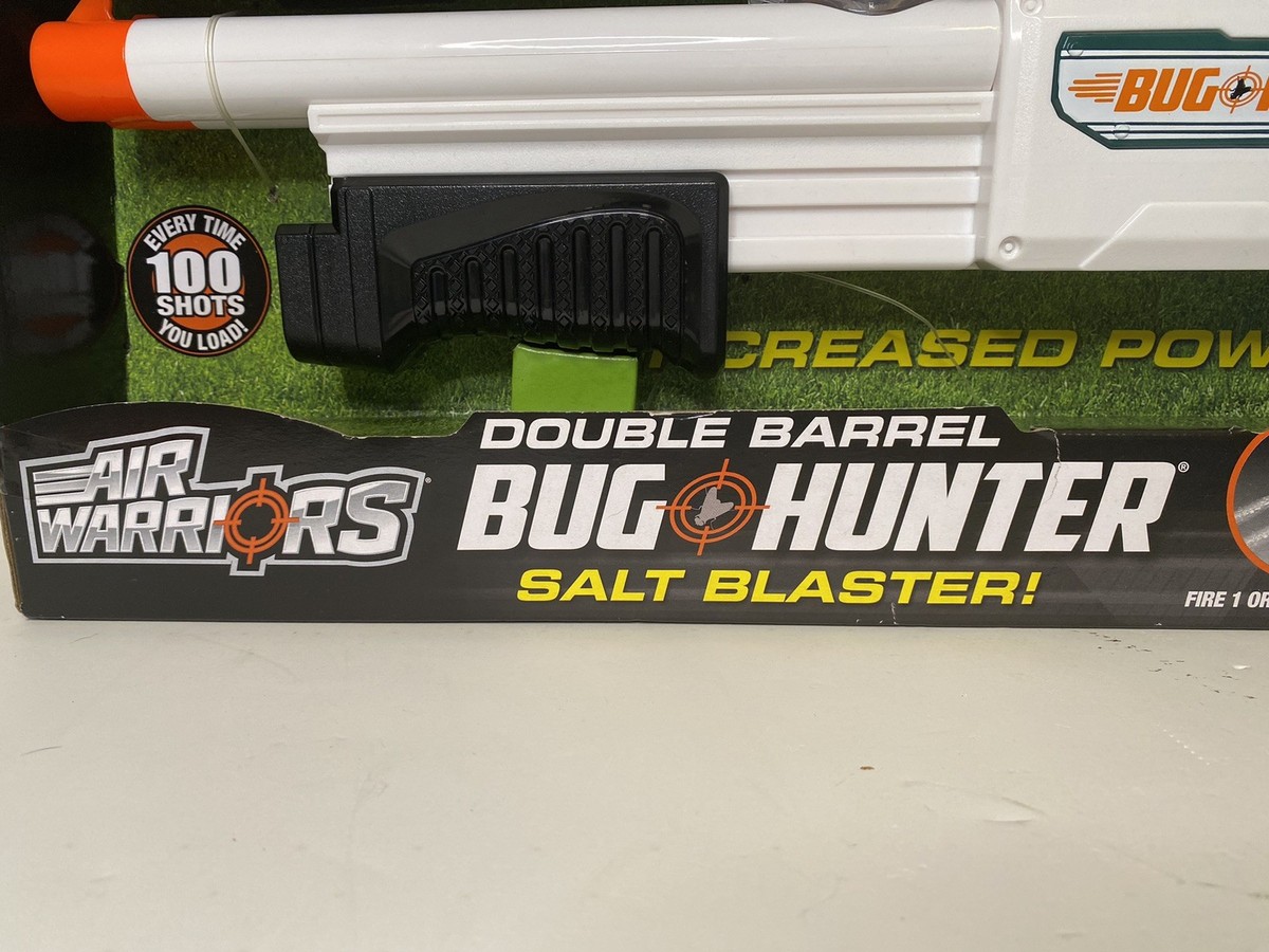 Bug Hunter Salt Blaster Air Warriors Double Barrel Salt Gun For