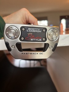 Putter Scotty Cameron Fastback OC - Neuf Droitier 33/34/35 Pouces - Acier - Livraison Gratuite
