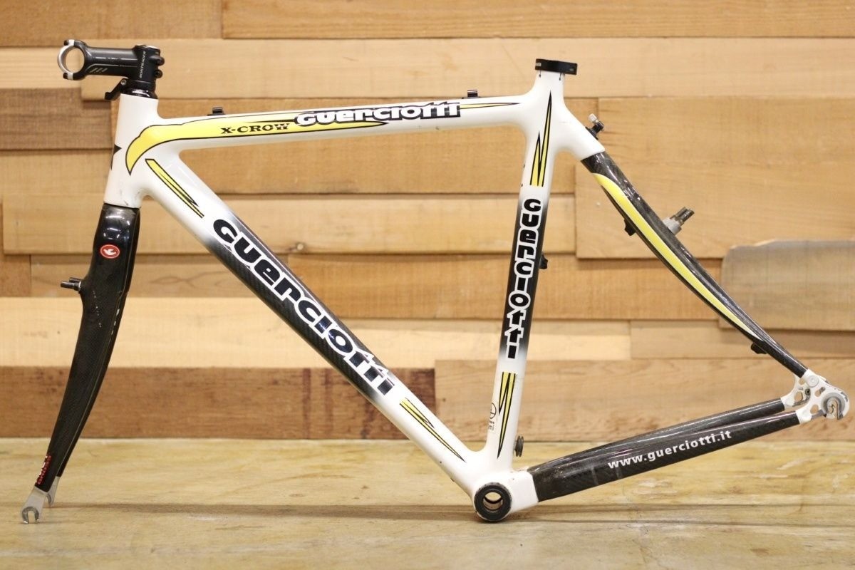 Guerciotti X-Crow Carbon Cyclocross Road Bike Frame Set Top Tube