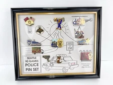 Rare 250 Limited Edition Seattle Goodwill Games Police Pin Set Serial #170