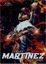 2017 Topps Fire Flame Throwers #FT3 Carlos Martinez - BB