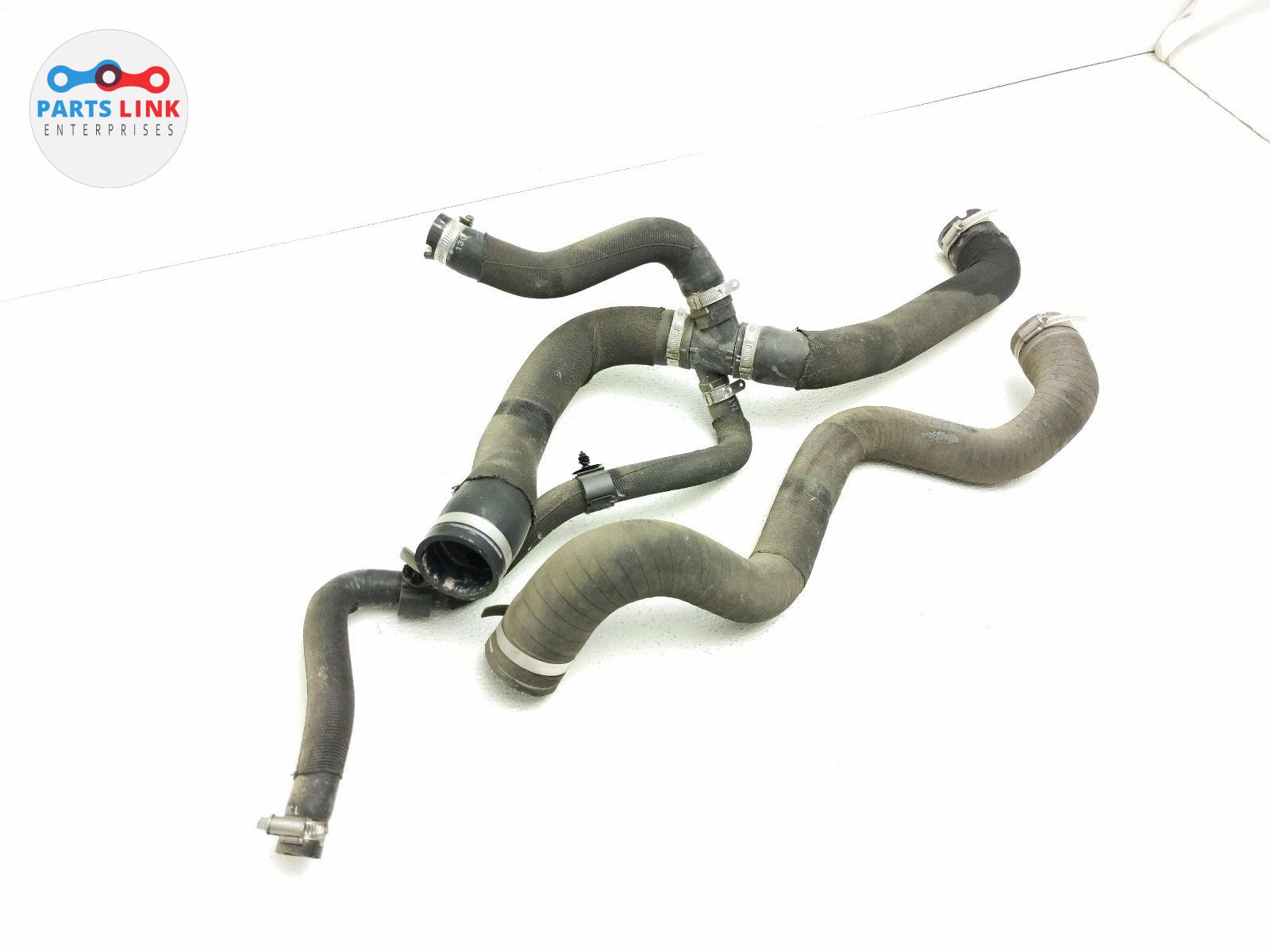 2012-14 FERRARI CALIFORNIA RADIATOR COOLANT HOSE ENGINE WATER LINE PIPE SET F149