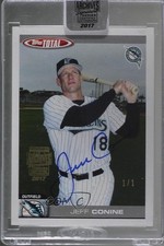 2017 Archives Postseason Signature Edition Buybacks 1/1 Jeff Conine Auto 0c3