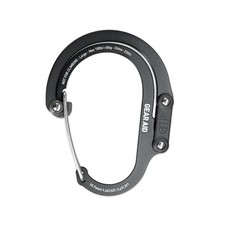 Karabiner Heroclip - Schwarz / L