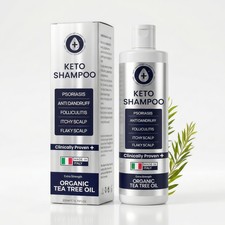 Keto Shampoo Anti-Dandruff Medicated Shampoo Anti-Fungal Itchy Scalp Care