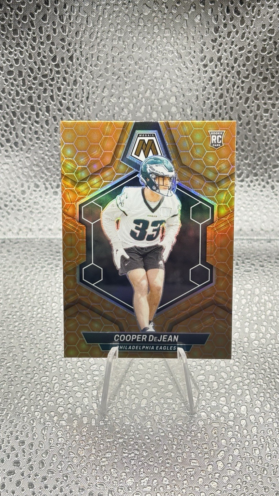 2024 Panini Mosaic - Rookies Cooper DeJean #340 Honeycomb Prizm (RC)