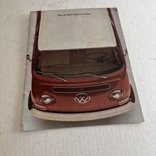 Original 1970 Volkswagen Vw Brochure - The Car That Comes In A Box - 18 Pgs D