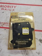 Square D HOM250CP 1 Pole 15 Amp 120 Volt Tandem Twin Circuit Breaker - QOT1515CP