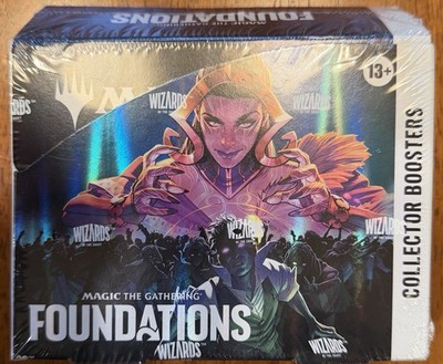 Wizards of the Coast Magic Foundations Collector Booster Box 2024 English