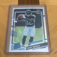 2023 Panini Donruss Optic - Rated Rookie Tyjae Spears #297 Holo Prizm (RC)