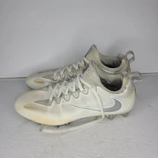 B31 Nike Vapor Untouchable Pro “White Silver” Men’s Size 10 Football Cleats