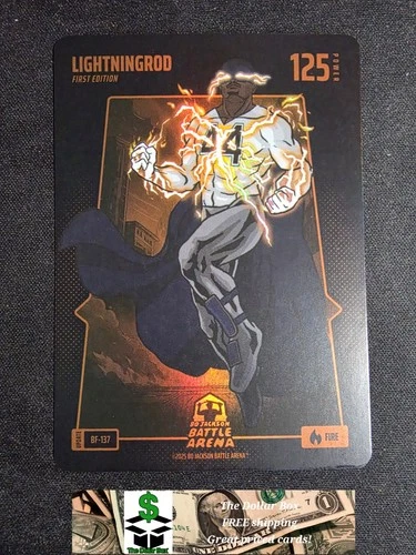 Bo Jackson Battle Arena Lightningrod Julio Rodriguez FIRE 1st Edition BF-137