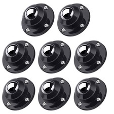 8 Pack Self Adhesive Caster Wheels 1 Inch for Appliance Sliders Rollers, Load...
