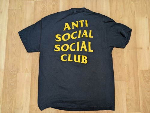 Anti Social Social Club Shirt Size Large Black - Picture 3 of 3