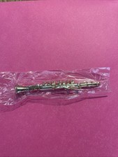 Dollhouse Miniature Clarinet With Case 1:12