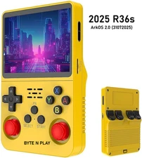 R36s Retro Handheld Video Game Console Latest ArkOS 2.0 Version- Royal Mail 24hr