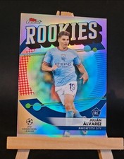 Topps Finest 2022-2023 Julian Alvarez RC Rookies Manchester City #FR-1